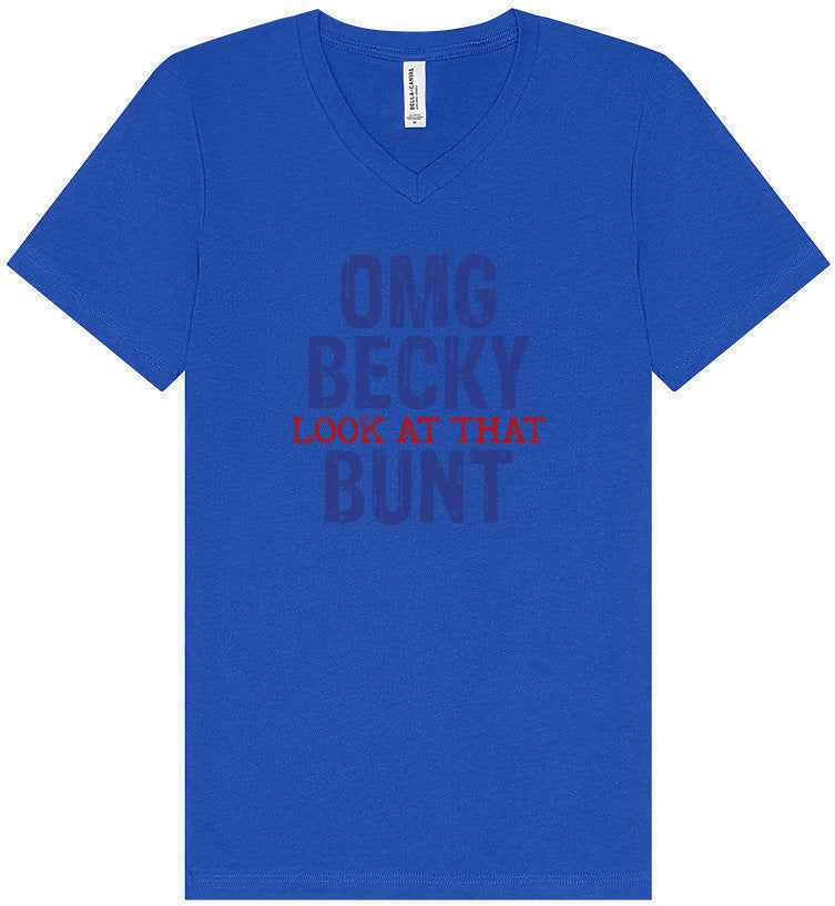 OMG Becky, Look at that Bunt Unisex V-Neck Shirt
