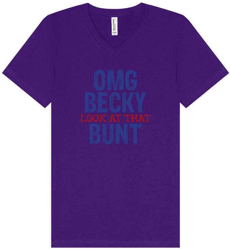 OMG Becky, Look at that Bunt Unisex V-Neck Shirt