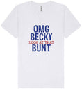 Load image into Gallery viewer, OMG Becky, Look at that Bunt Unisex V-Neck Shirt
