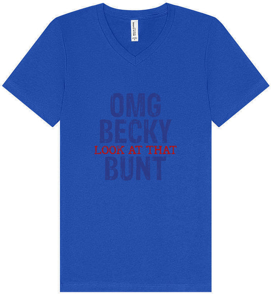 OMG Becky, Look at that Bunt Unisex V-Neck Shirt
