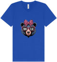 Load image into Gallery viewer, Stylish Mama Bear Unisex V-Neck Shirt
