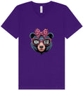 Load image into Gallery viewer, Stylish Mama Bear Unisex V-Neck Shirt
