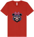 Load image into Gallery viewer, Stylish Mama Bear Unisex V-Neck Shirt

