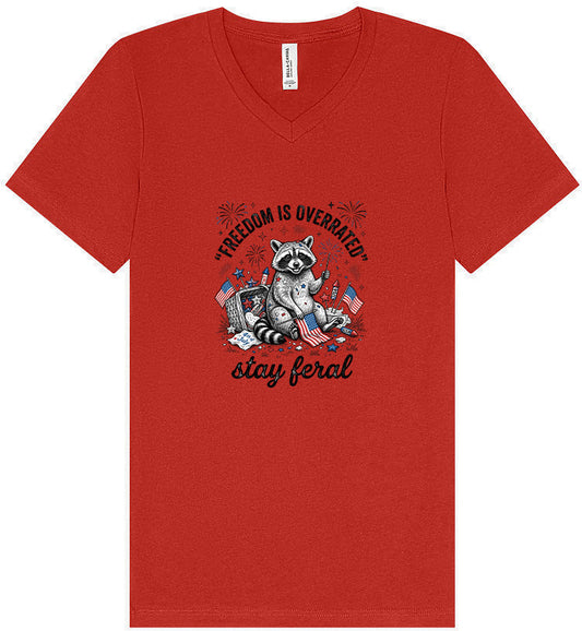 Freedom is Overrated Unisex V-Neck Shirt