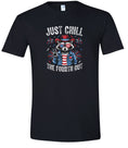Load image into Gallery viewer, Chill the Fourth Out Children's Gildan Soft Shirt
