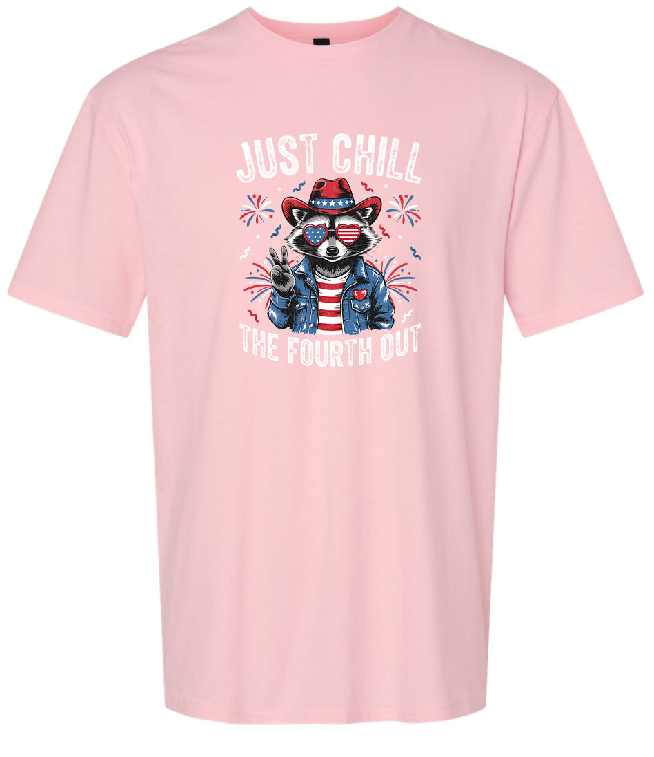 Chill the Fourth Out Children's Gildan Soft Shirt