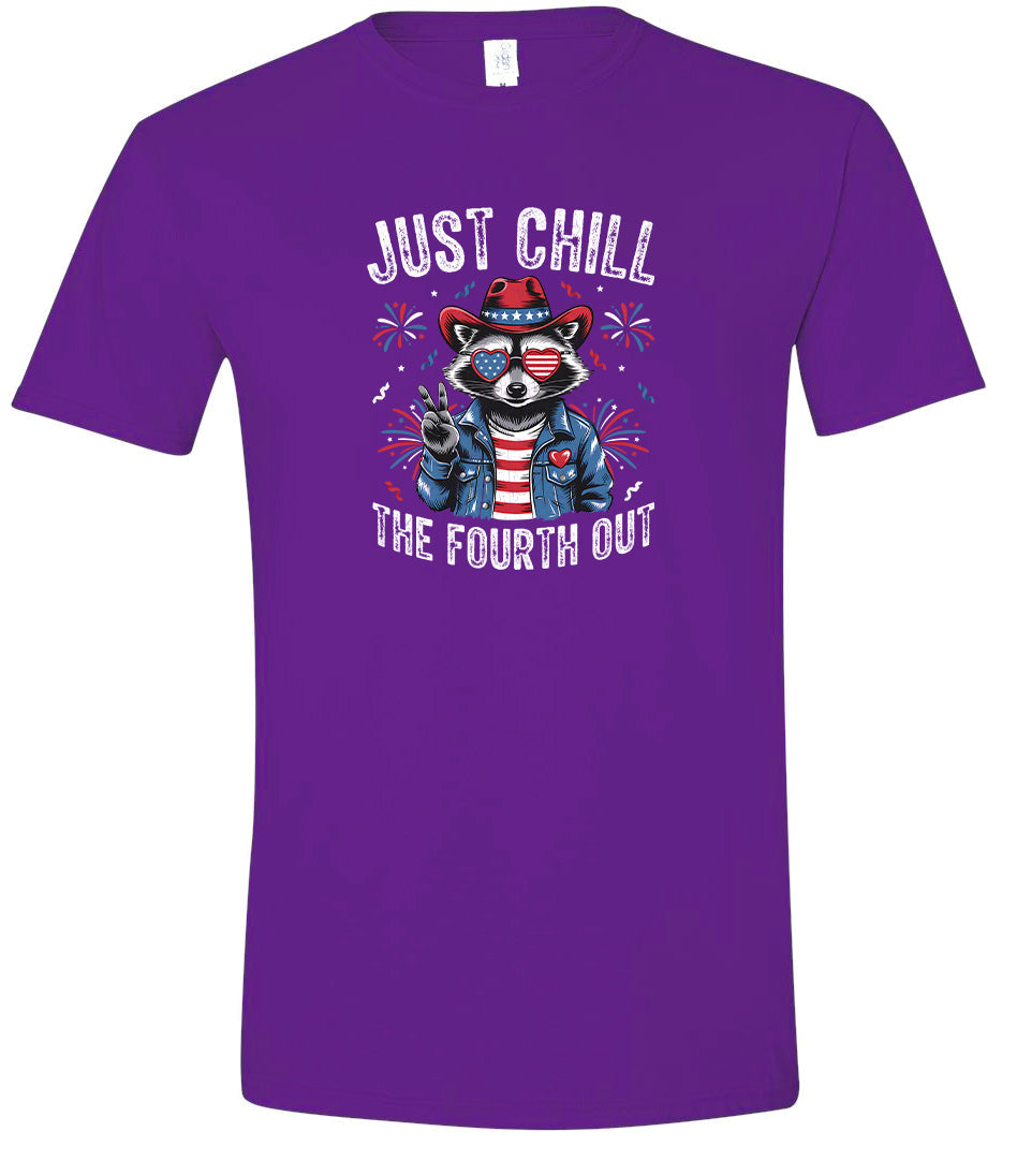 Chill the Fourth Out Children's Gildan Soft Shirt