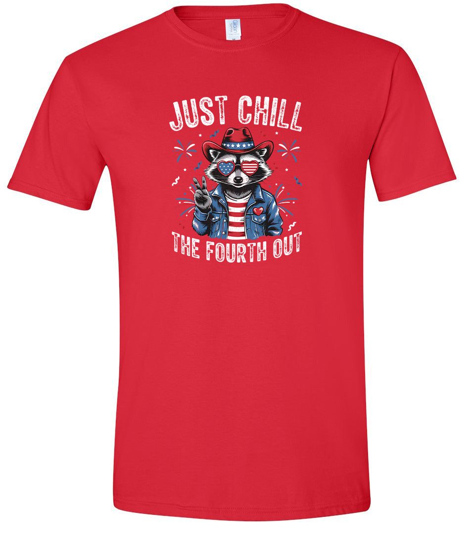 Chill the Fourth Out Children's Gildan Soft Shirt