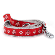 Ohio State Athletic O Paw Print Scarlet Collar & Lead Collection