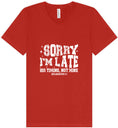 Load image into Gallery viewer, His Timing, Not Mine Unisex V-Neck Shirt
