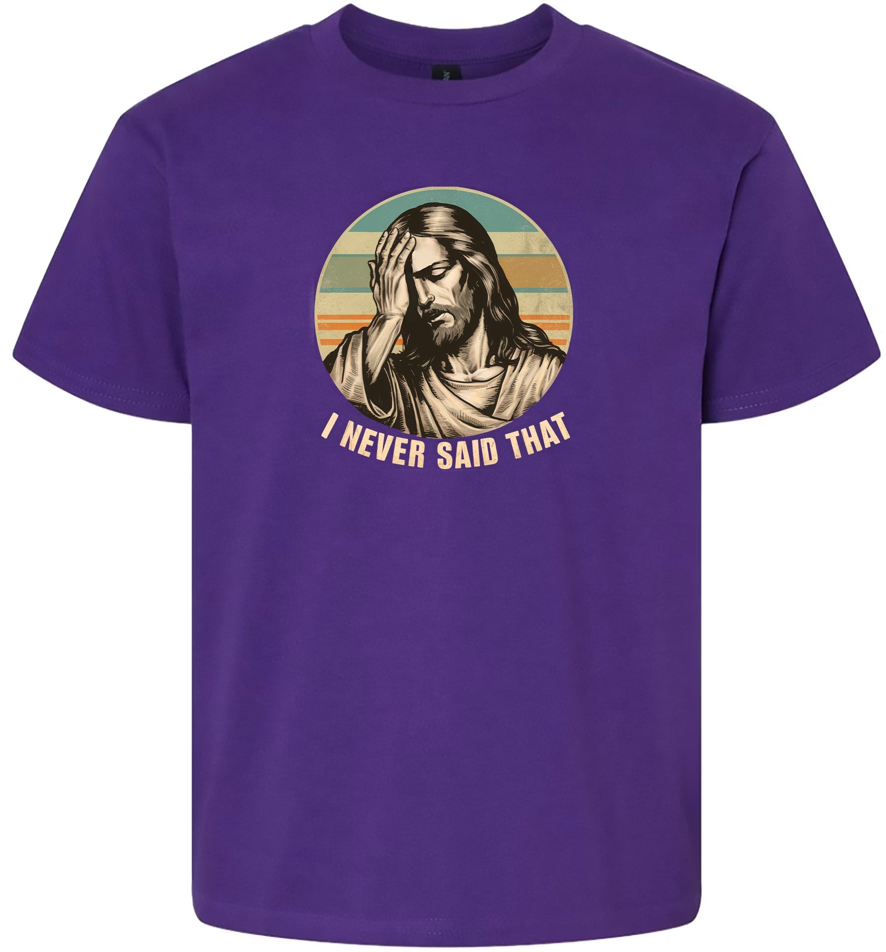 Jesus Never Said That Children's Gildan Soft Shirt