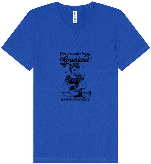 Haven't Finished Your Venezuela Yet Unisex V-Neck Shirt