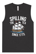 Load image into Gallery viewer, Spilling the Tea Since 1773 Muscle Tank
