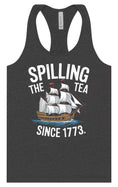 Load image into Gallery viewer, Spilling the Tea Since 1773 Women's Racerback Tank
