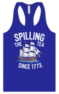Load image into Gallery viewer, Spilling the Tea Since 1773 Women's Racerback Tank
