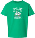 Load image into Gallery viewer, Spilling the Tea Since 1773 Children's Gildan Soft Shirt
