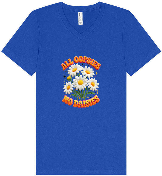 All Oopsies Unisex V-Neck Shirt