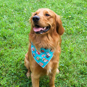 Sushi Dog Bandana | Food Dog Tie Bandana  |  Sushi Facing Down Design