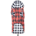 Red/Black Buffalo London Raincoat