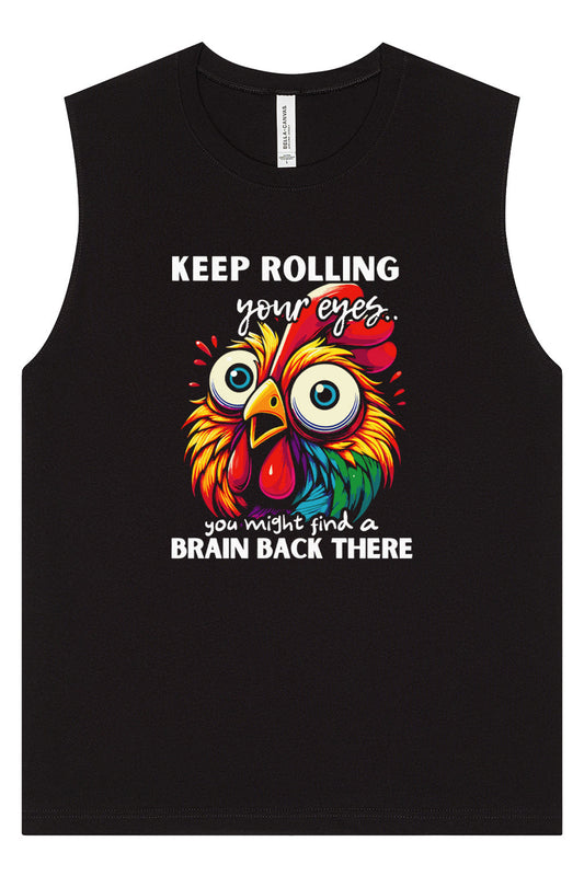 Chicken Brain Muscle Tank
