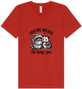 Load image into Gallery viewer, You're Weird Unisex V-Neck Shirt
