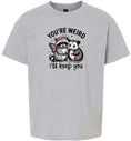 Load image into Gallery viewer, You're Weird Children's Gildan Soft Shirt
