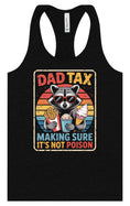 Load image into Gallery viewer, Dad Tax Women's Racerback Tank
