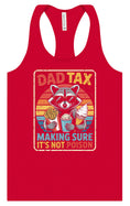 Load image into Gallery viewer, Dad Tax Women's Racerback Tank
