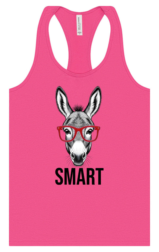 Smart Donkey Women's Racerback Tank