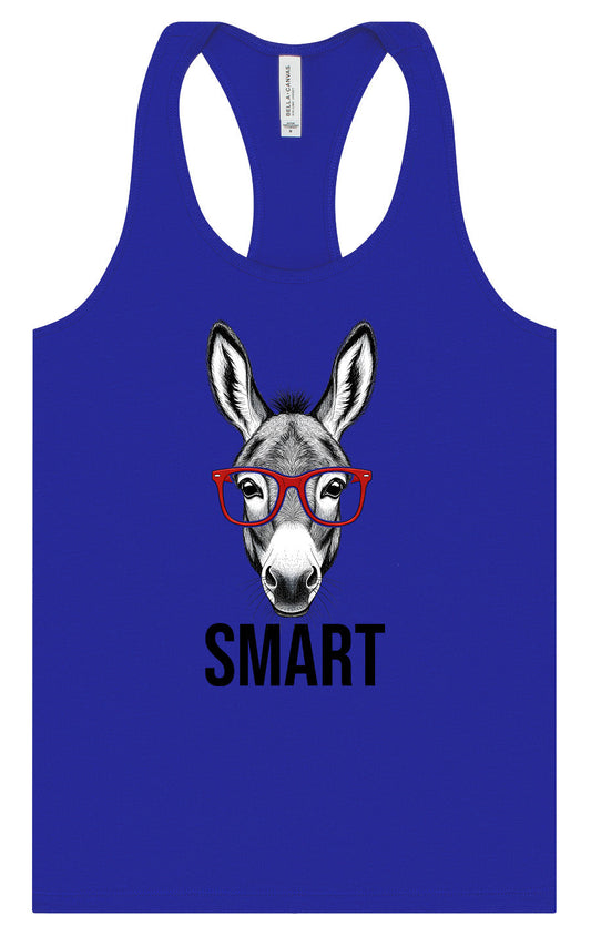 Smart Donkey Women's Racerback Tank