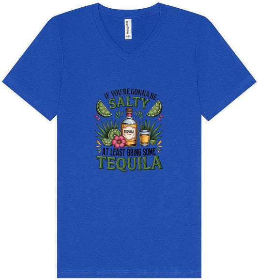 Bring Tequila Unisex V-Neck Shirt