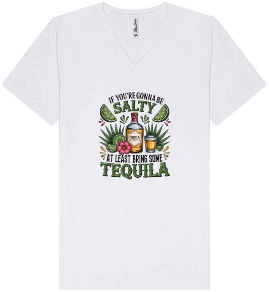 Bring Tequila Unisex V-Neck Shirt