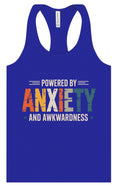 Load image into Gallery viewer, Powered by Anxiety Women's Racerback Tank
