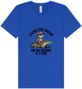 Load image into Gallery viewer, One Bad Decision Unisex V-Neck Shirt

