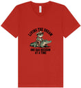 Load image into Gallery viewer, One Bad Decision Unisex V-Neck Shirt
