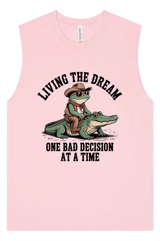 One Bad Decision Muscle Tank