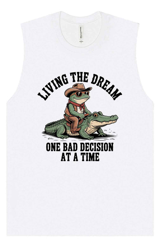 One Bad Decision Muscle Tank