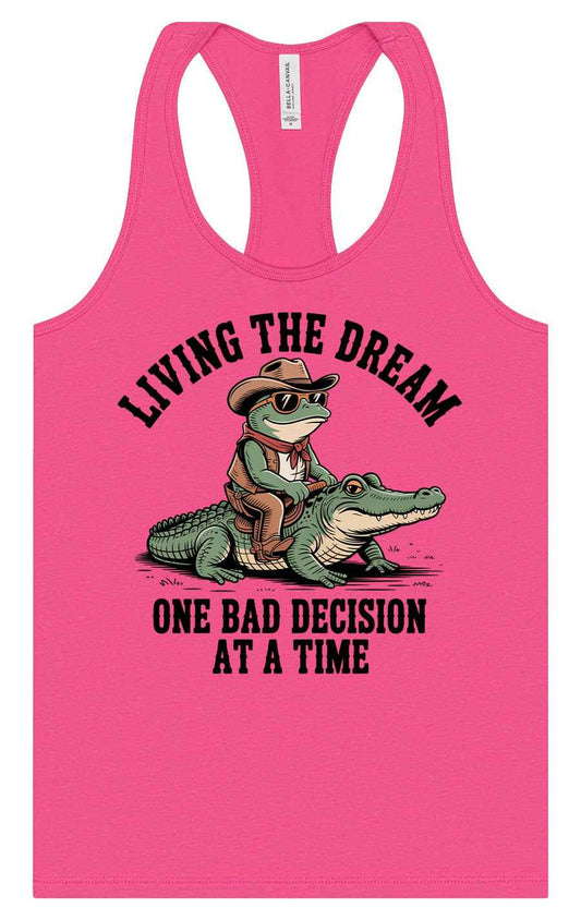 One Bad Decision Women's Racerback Tank