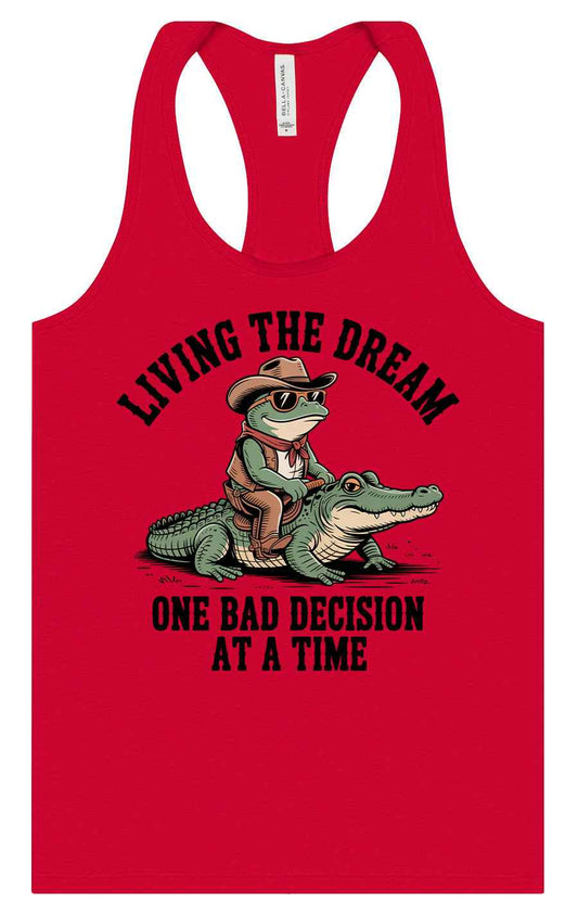 One Bad Decision Women's Racerback Tank
