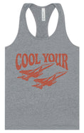 Load image into Gallery viewer, Cool Your Jets Women's Racerback Tank
