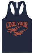 Load image into Gallery viewer, Cool Your Jets Women's Racerback Tank

