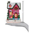 Load image into Gallery viewer, Holiday House Lighted Figurine - Southlake Paws
