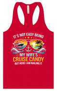 Load image into Gallery viewer, Wife's Cruise Candy Women's Racerback Tank
