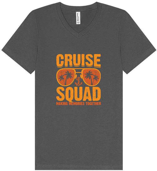 Cruise Squad Making Memories Unisex V-Neck Shirt