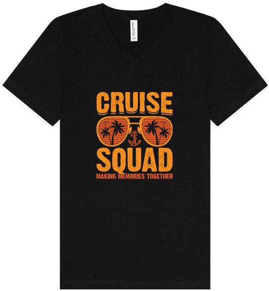 Cruise Squad Making Memories Unisex V-Neck Shirt