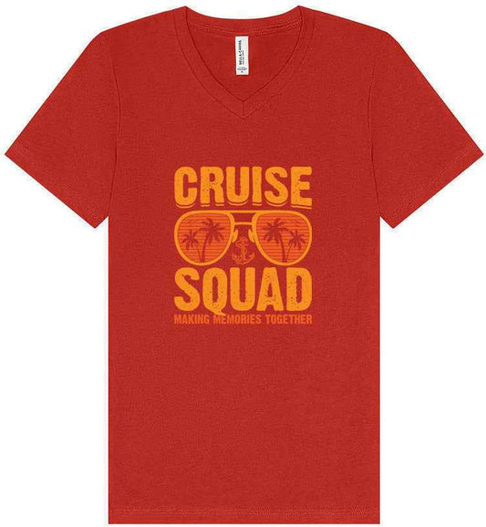 Cruise Squad Making Memories Unisex V-Neck Shirt