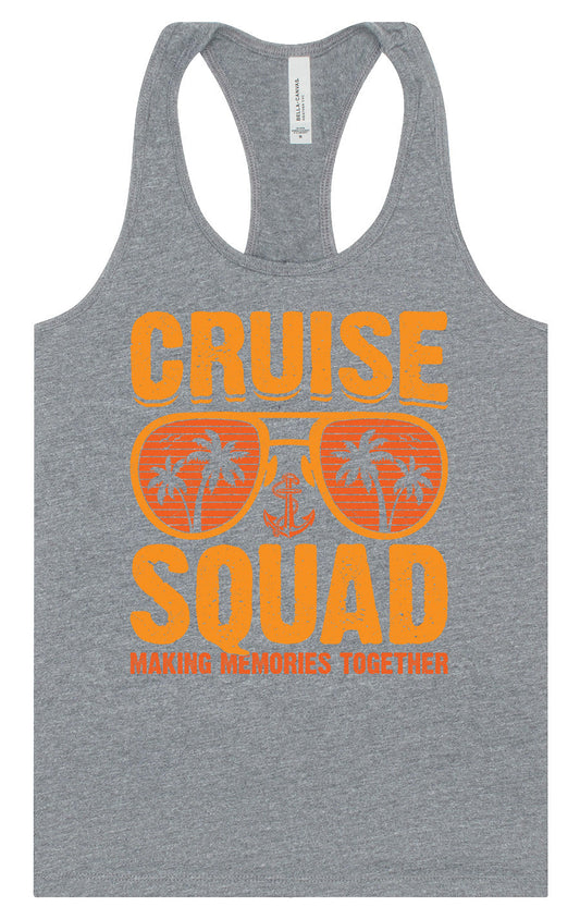 Cruise Squad Making Memories Women's Racerback Tank