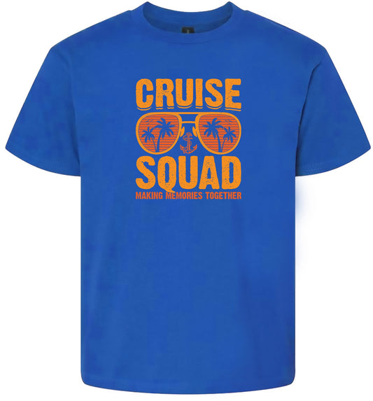 Cruise Squad Making Memories Children's Gildan Soft Shirt
