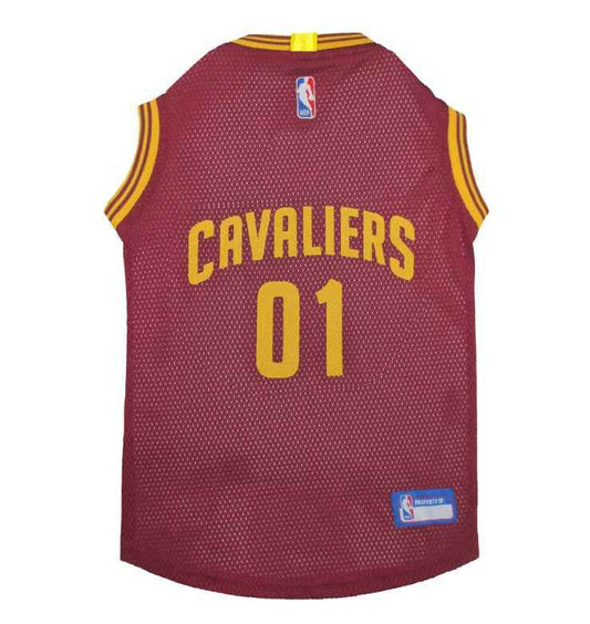 Cleveland Cavaliers NBA Dog Jersey - Official Basketball Pet Fan Apparel