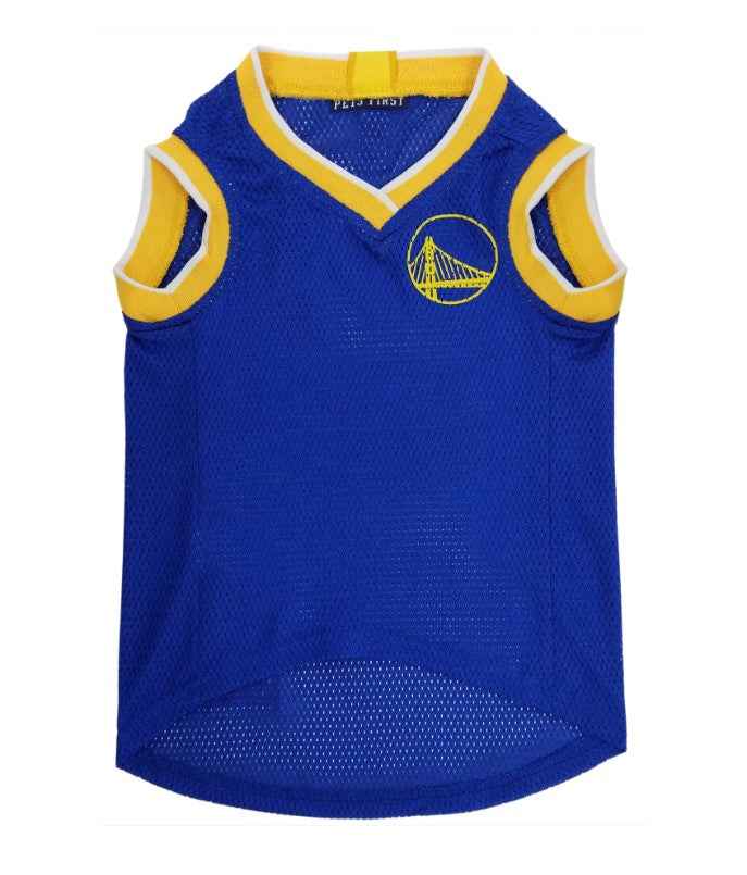 Golden State Warriors NBA Dog Jersey - Official Basketball Pet Fan Apparel